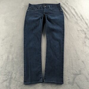 Polo Ralph Lauren Jeans Varick Mens 32x30 Blue Dark Wash Straight Slim Straight